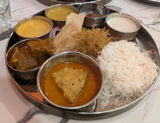 Goat Thali